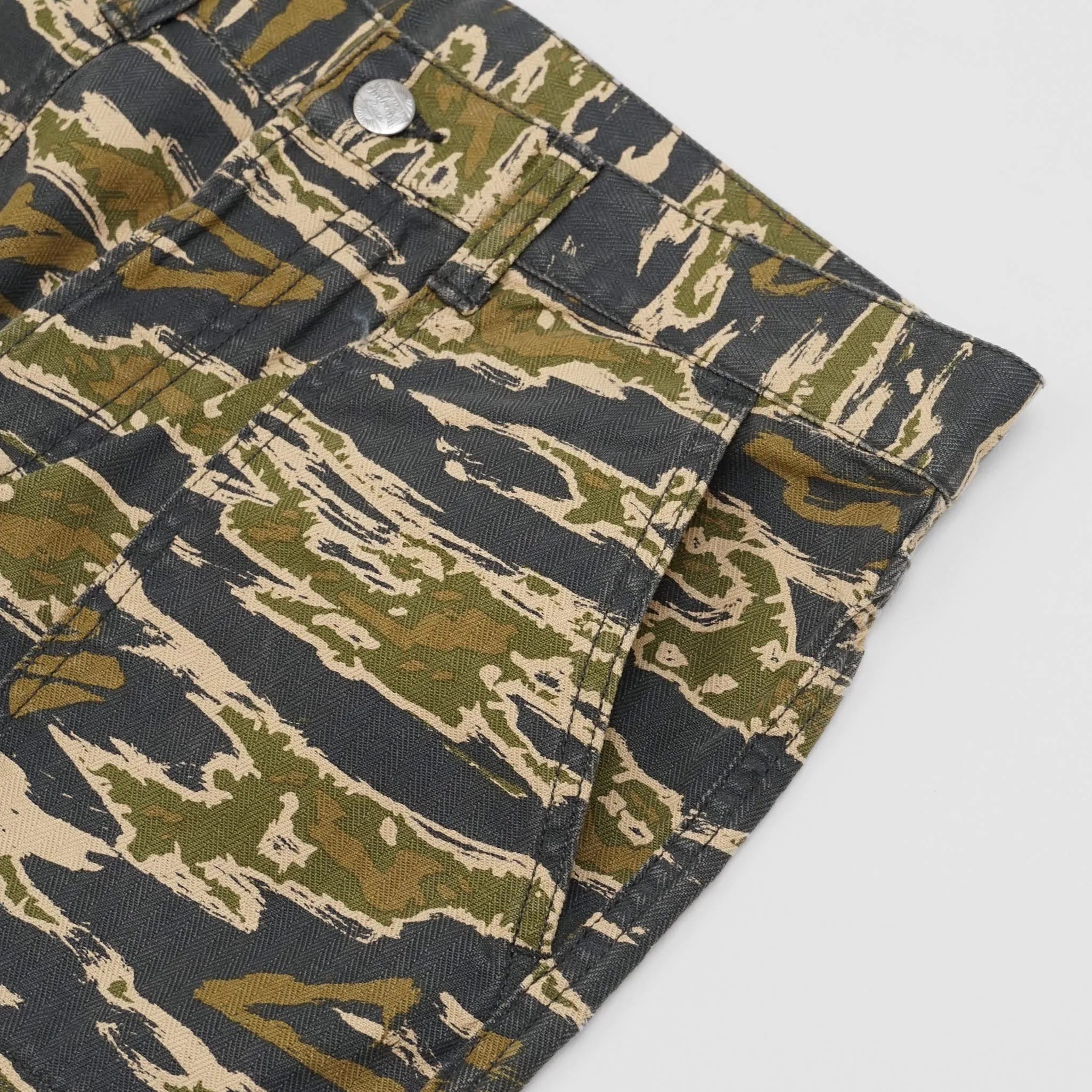 Samurai Jeans Camouflage Fatigue Pants