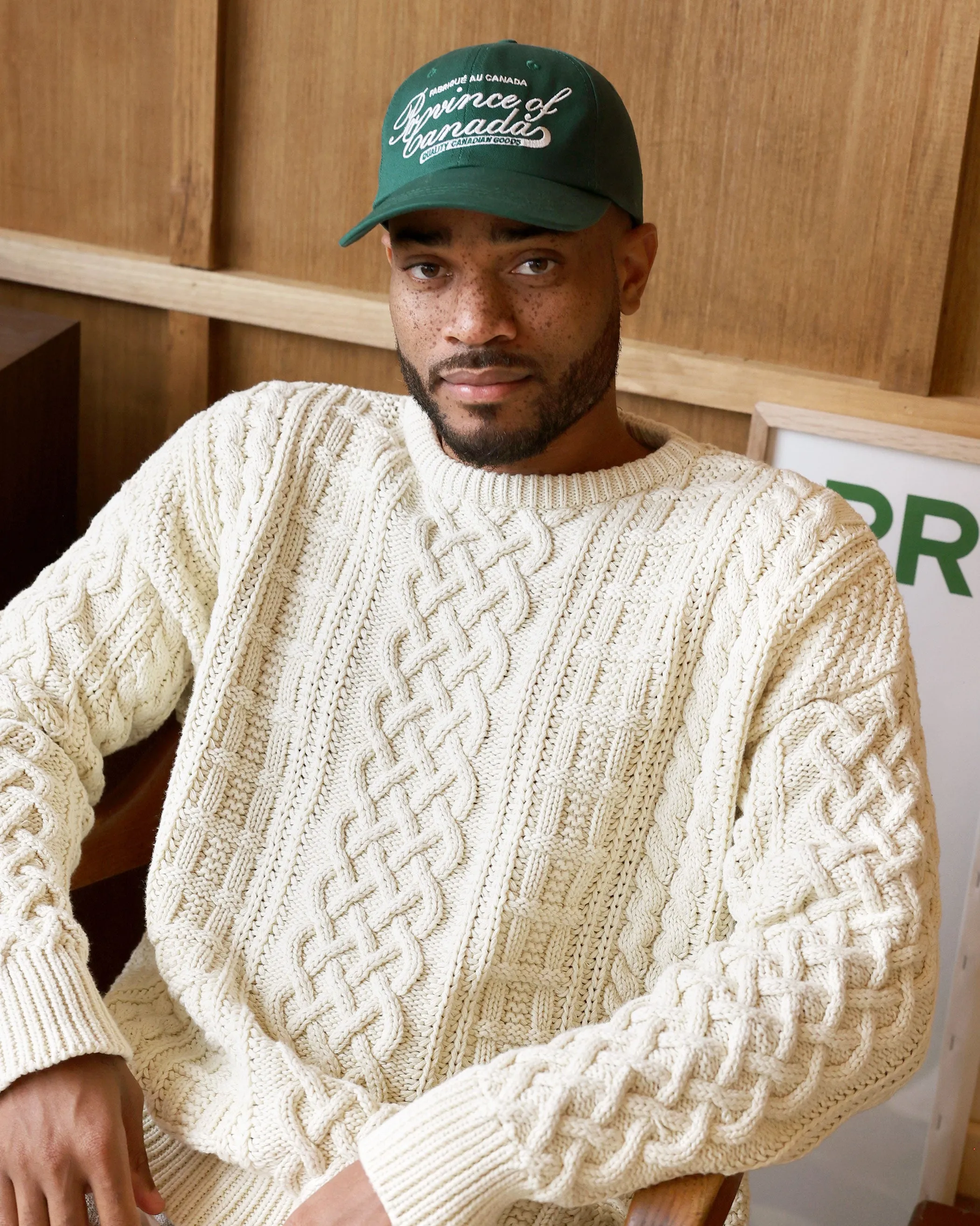 Script Logo Baseball Hat Forest
