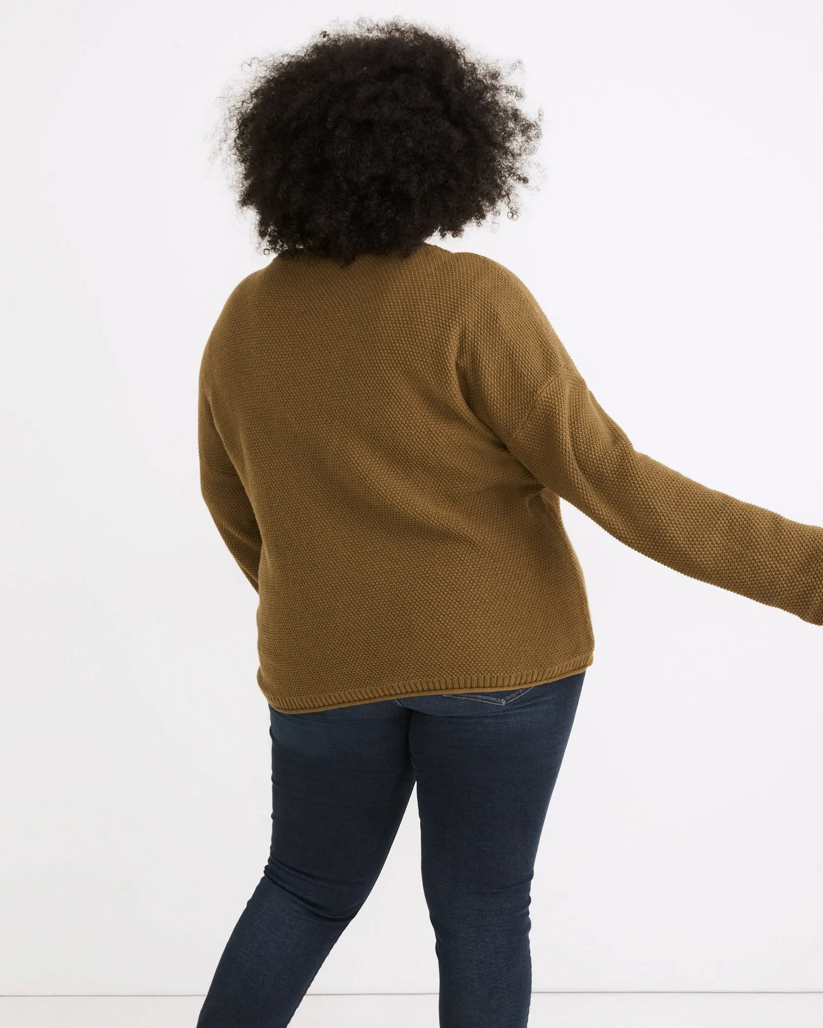 Seagrove Pullover Sweater | Olive Green