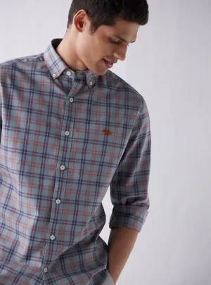 Stone Bouquet Check Shirt