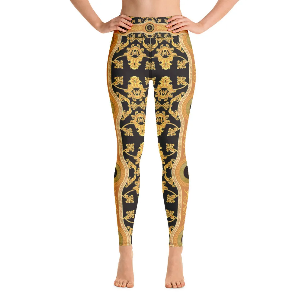 TM Greca VII Designer Yoga Leggings