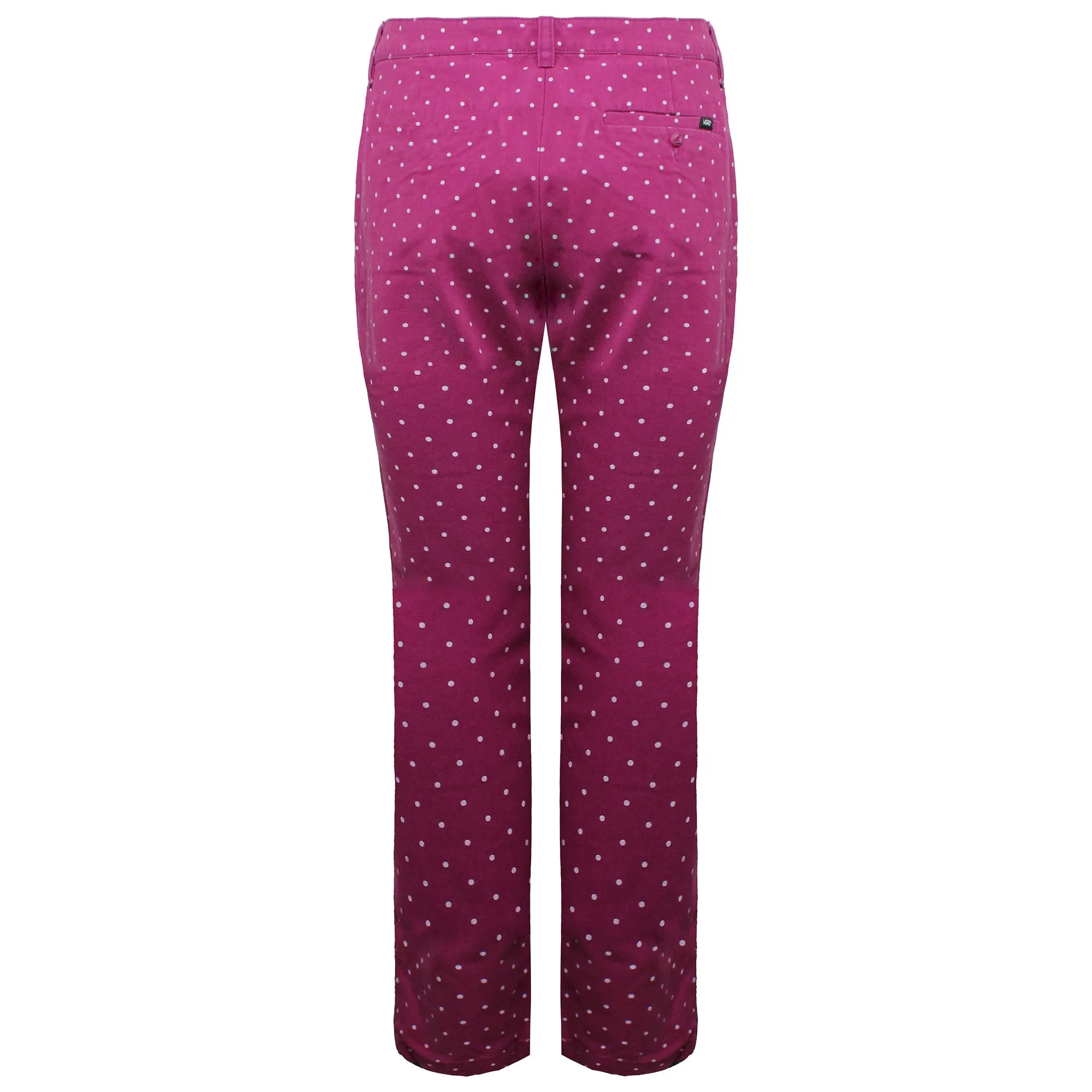 Vans Off The Wall Printed Womens Pink Chinos