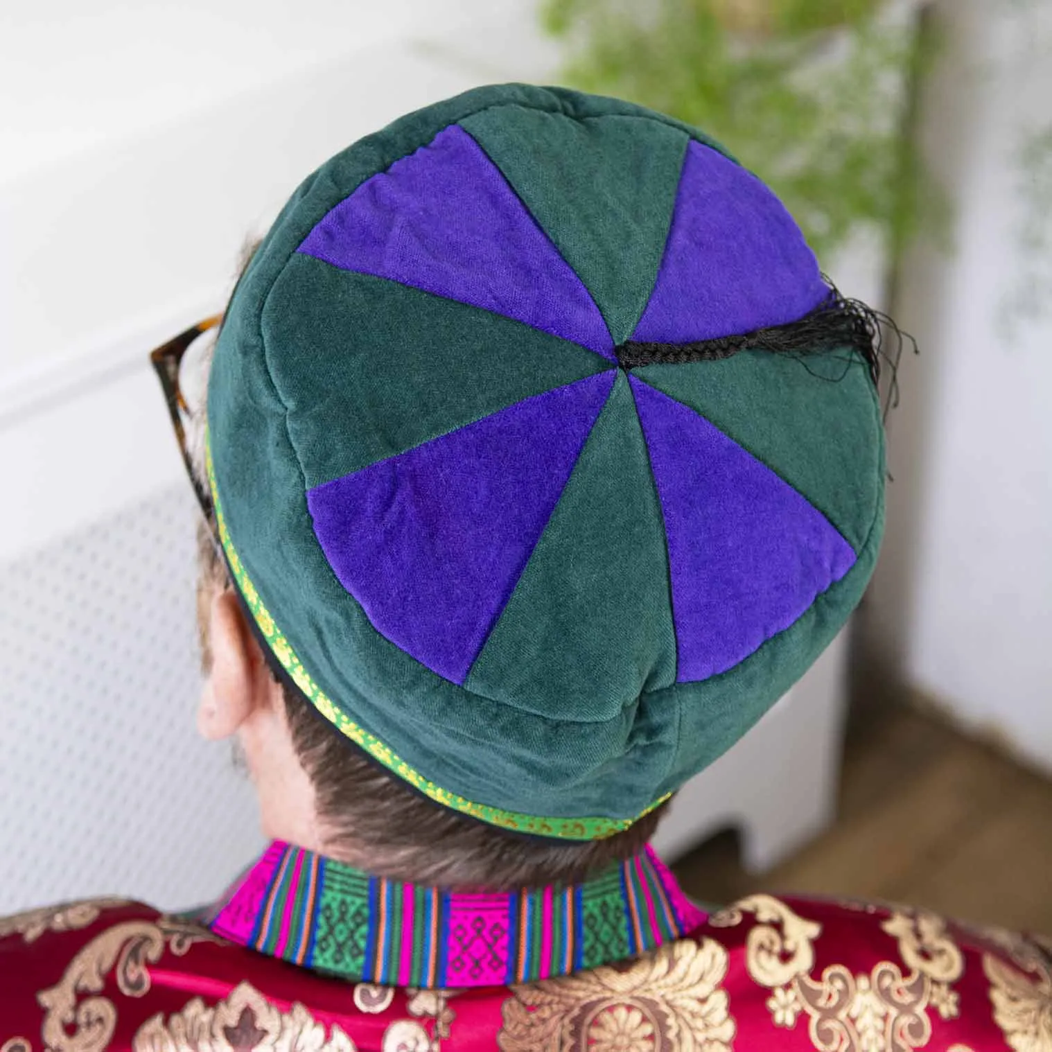 Velvet Smoking Cap