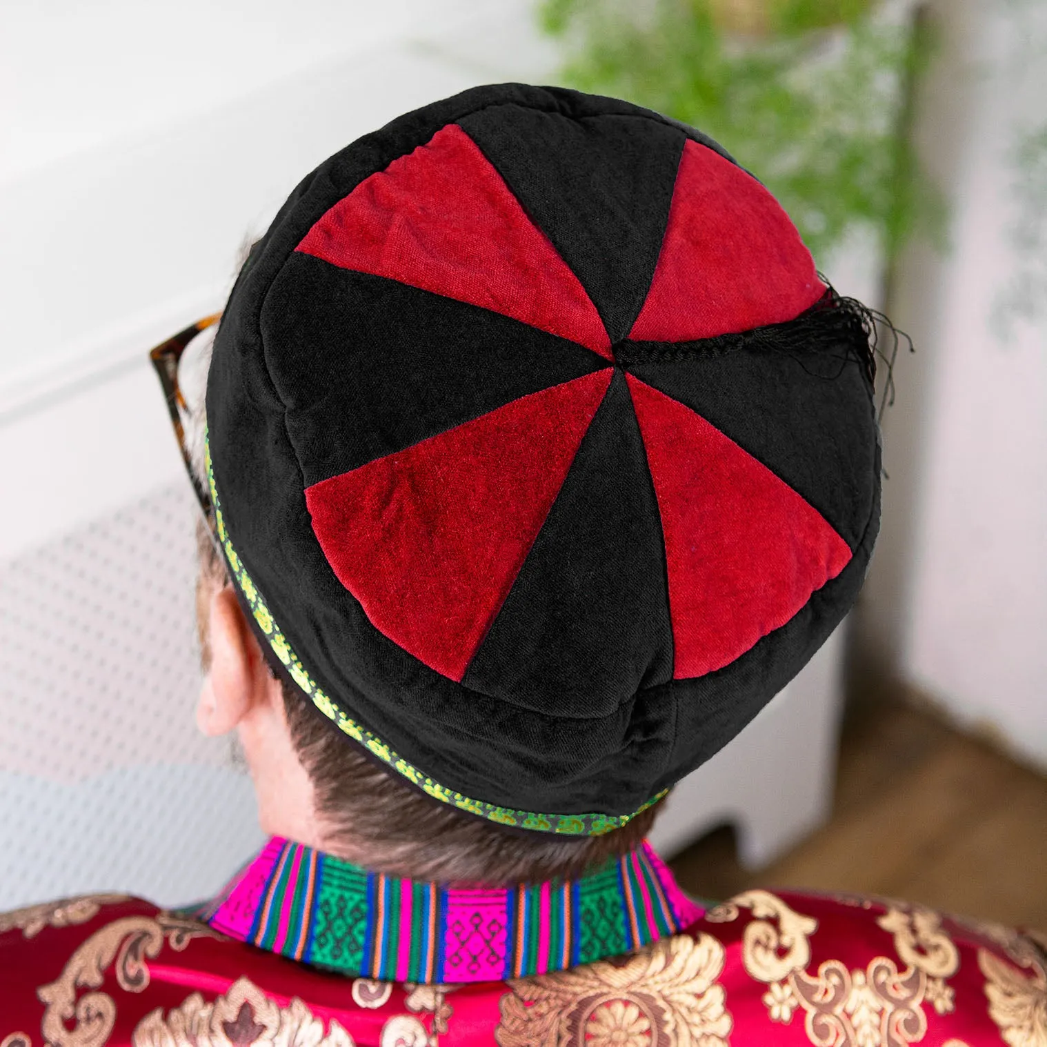 Velvet Smoking Cap