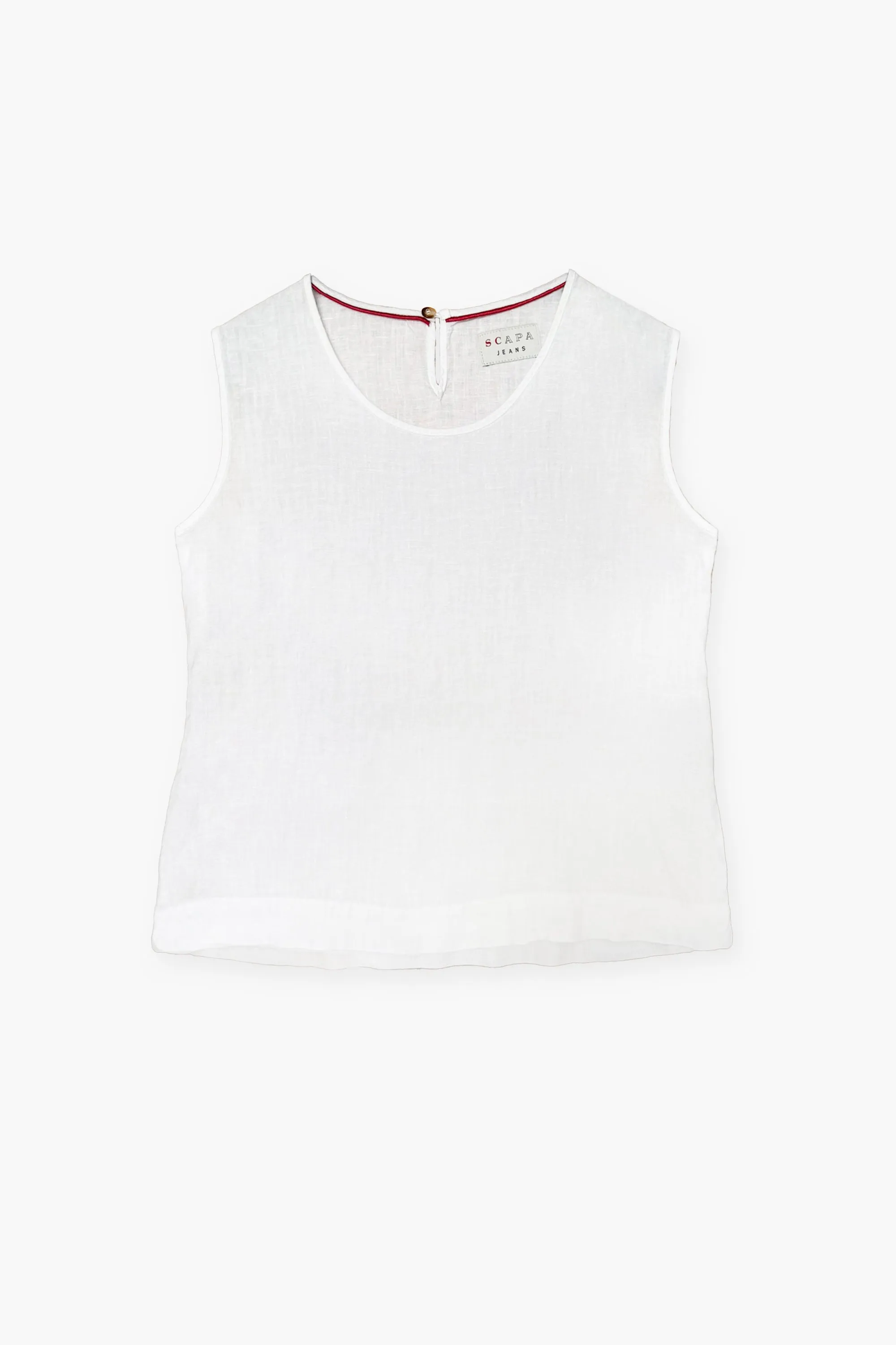 WASHED LINEN TOP LUCINDE