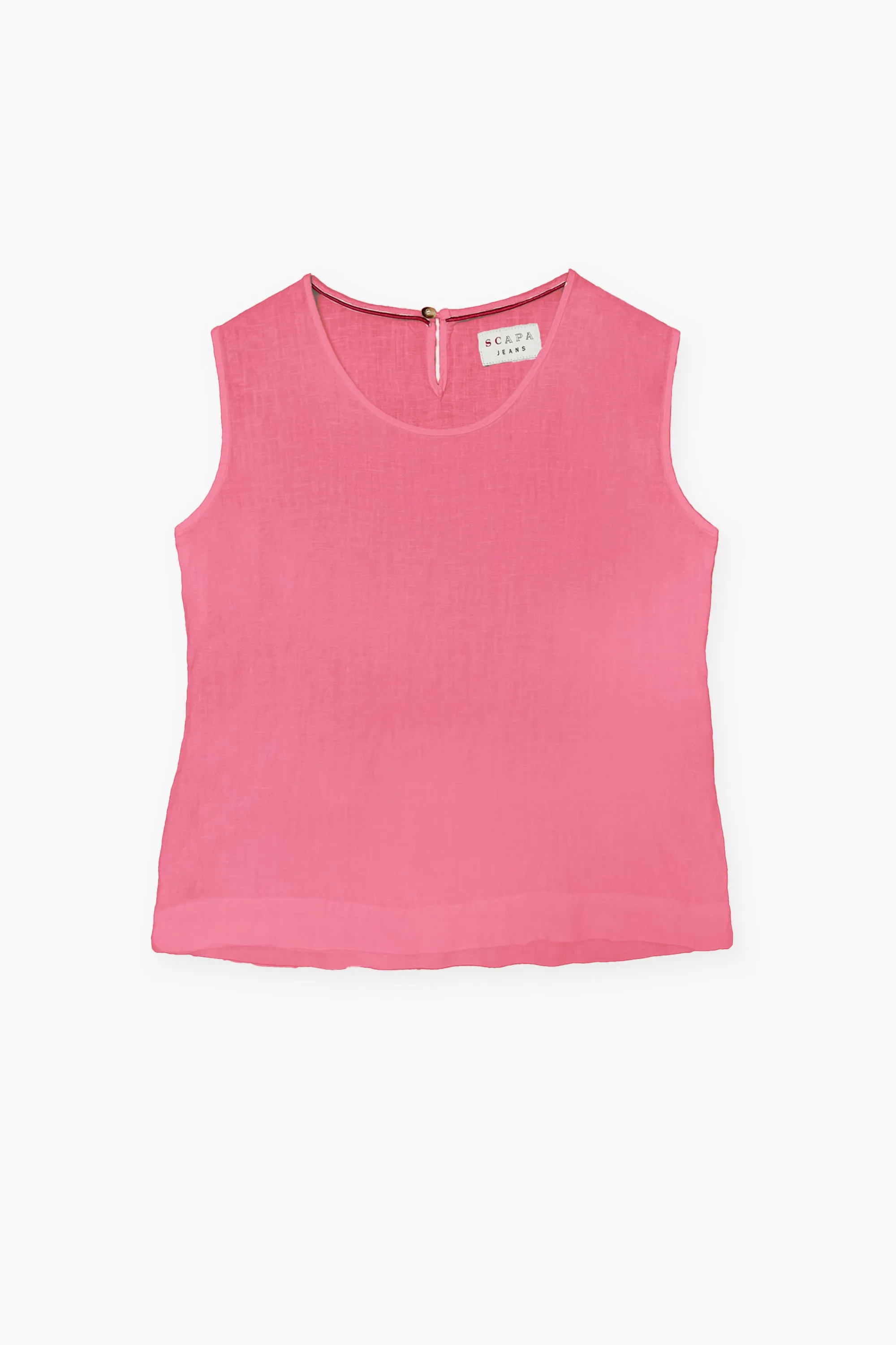 WASHED LINEN TOP LUCINDE