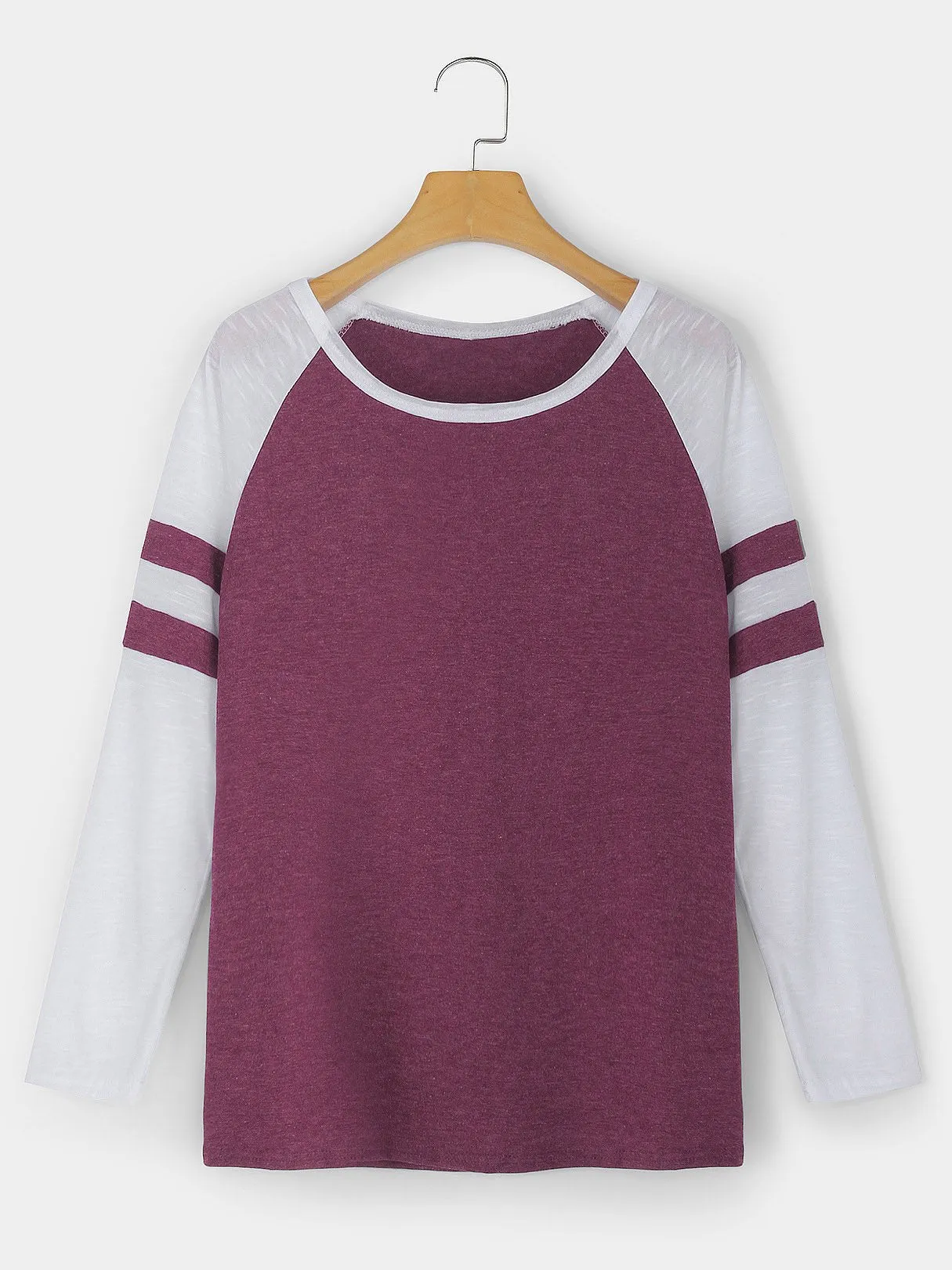 Wholesale Round Neck Long Sleeve T-Shirts