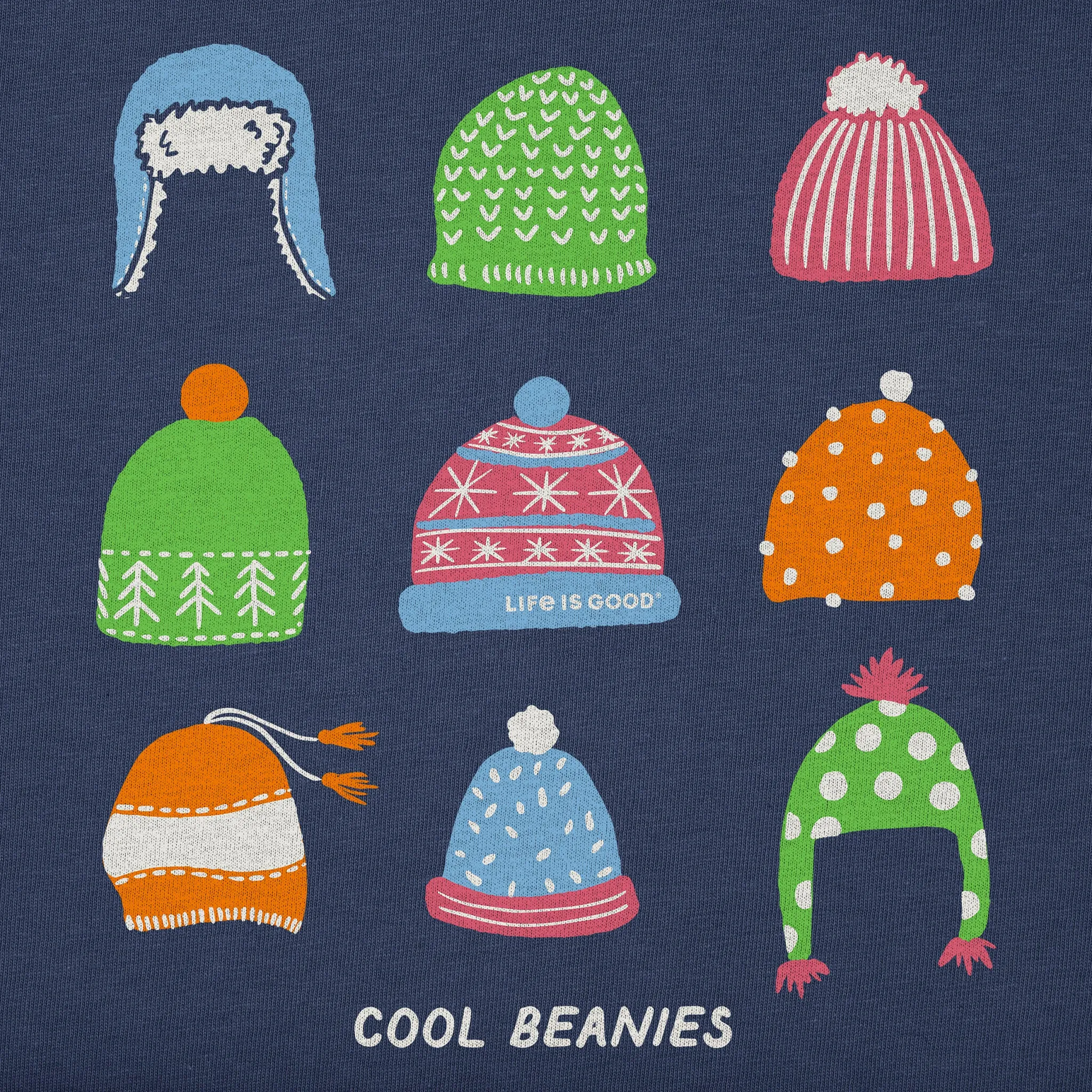 Women's Cool Beanies Long Sleeve Crusher Tee