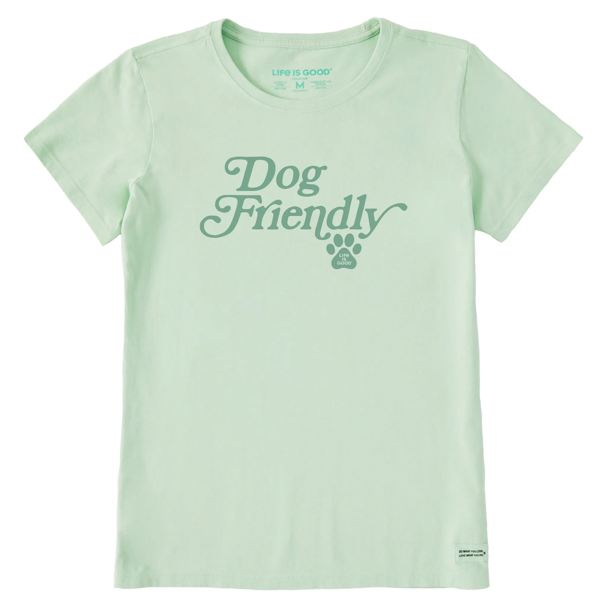 Women's Dog Friendly Short Sleeve Crusher Tee