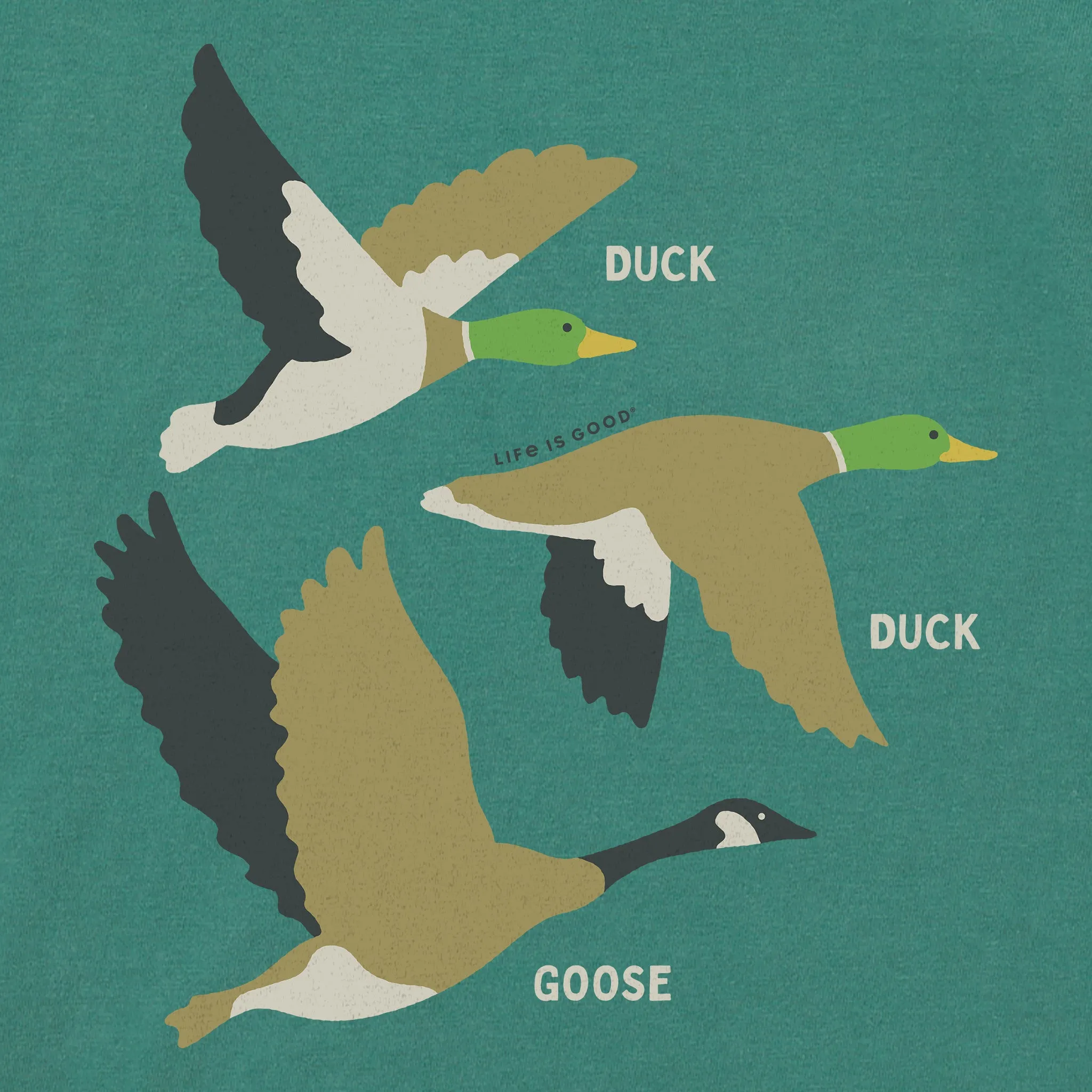 Women's Duck Duck Goose Short Sleeve Crusher Tee