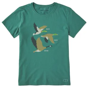 Women's Duck Duck Goose Short Sleeve Crusher Tee