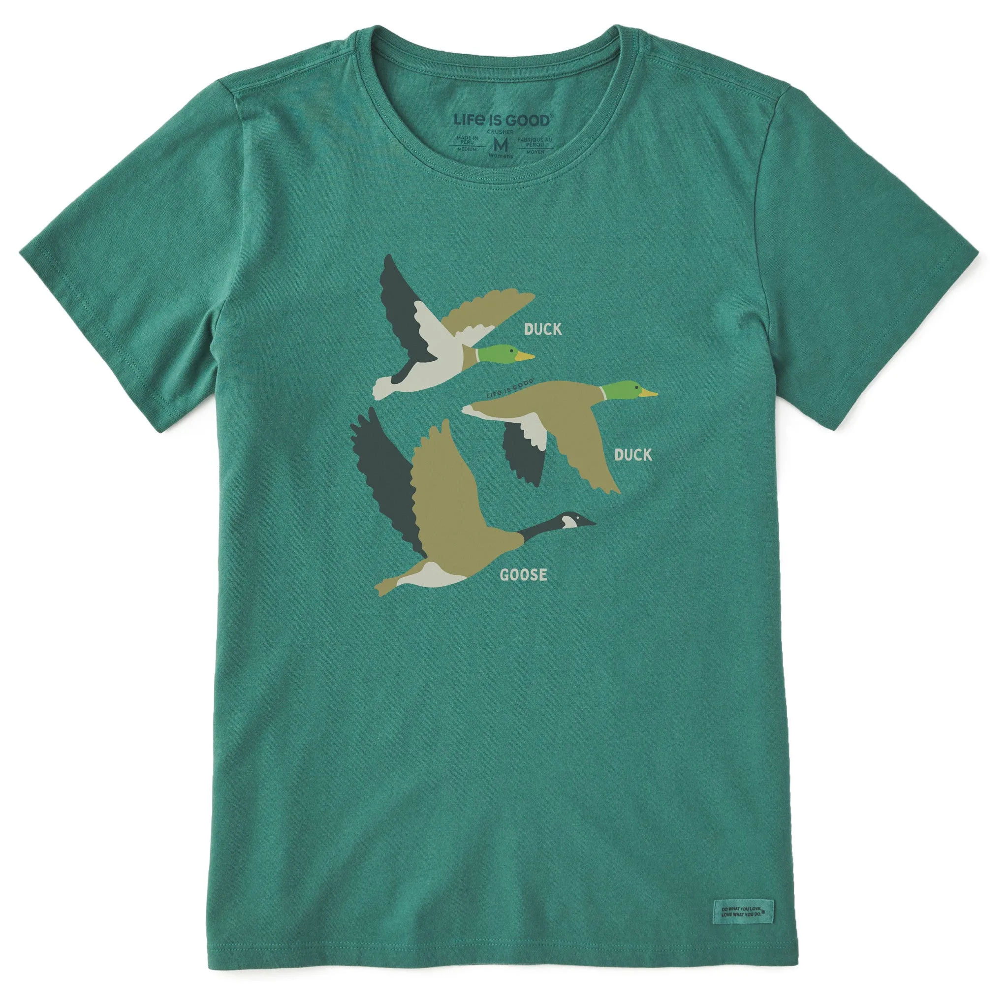 Women's Duck Duck Goose Short Sleeve Crusher Tee