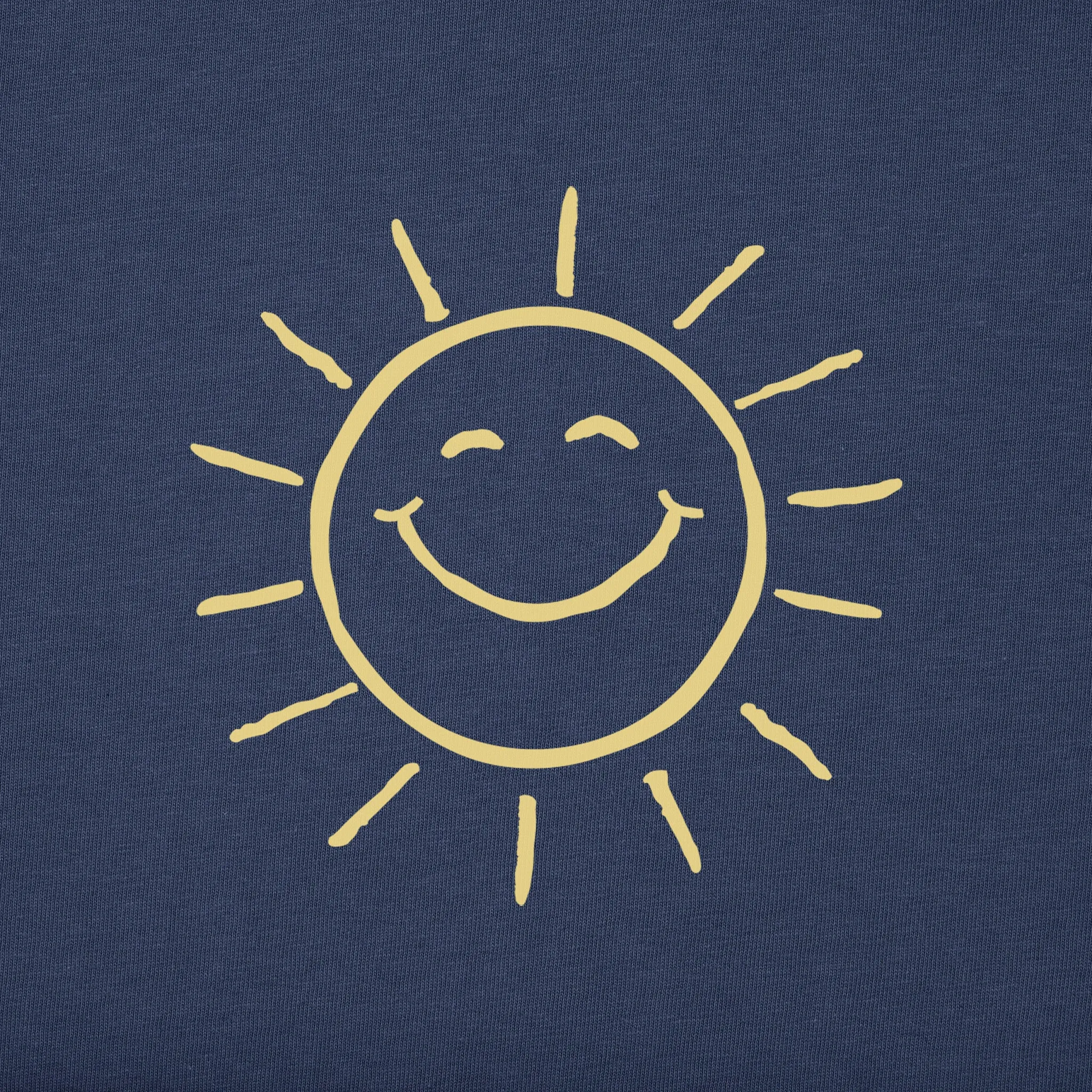 Women's Lil' Happy Sunshine Short Sleeve Crusher Tee