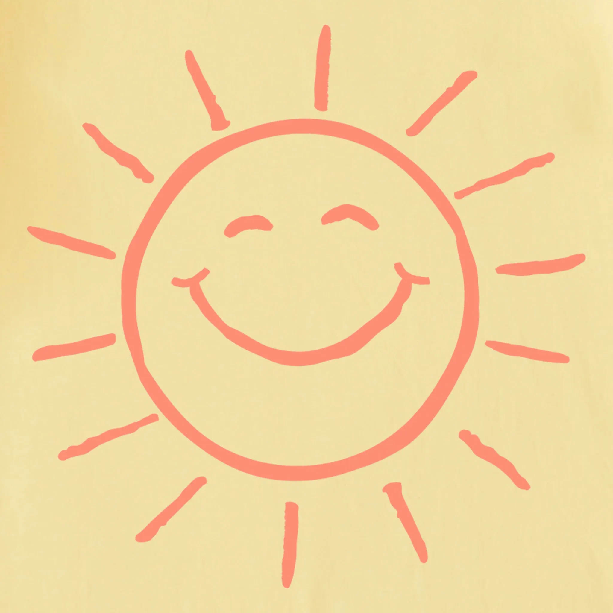 Women's Lil' Happy Sunshine Short Sleeve Crusher Tee
