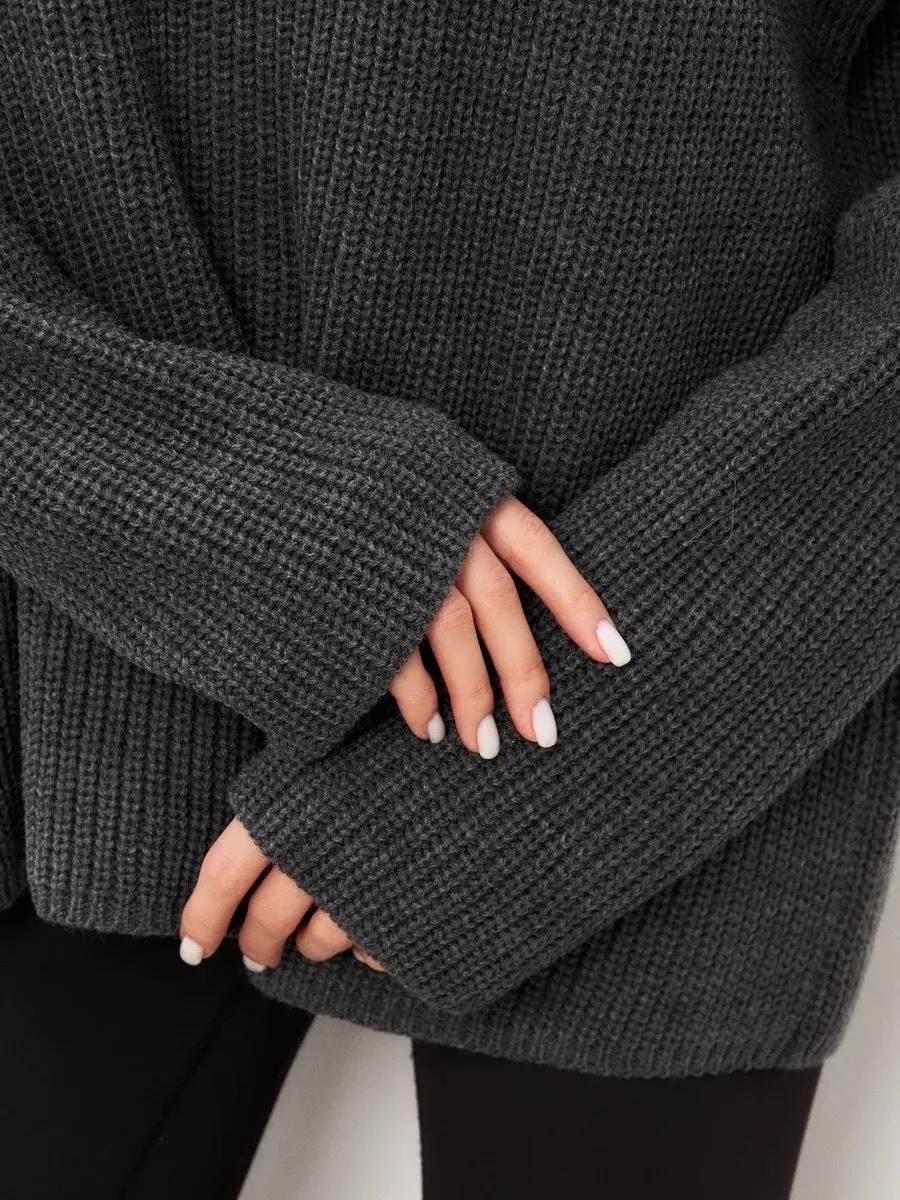Women's Oversized Knit Sweater