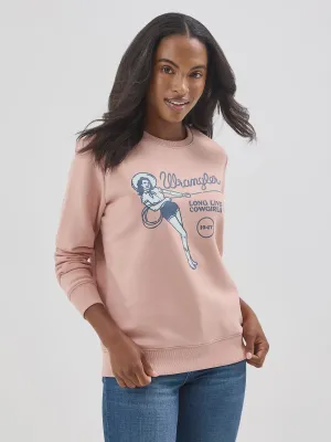 Wrangler Crew Pullover Misty Rose 112354458
