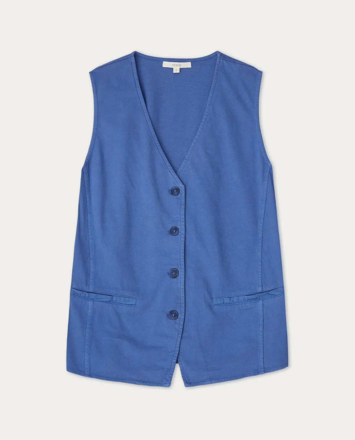 Yerse Casual waistcoat Royal Blue